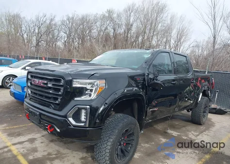 2021 GMC Sierra 1500 4Wd Short Box At4 z USA, uszkodzony, nr VIN 3GTP9EEL4MG134192